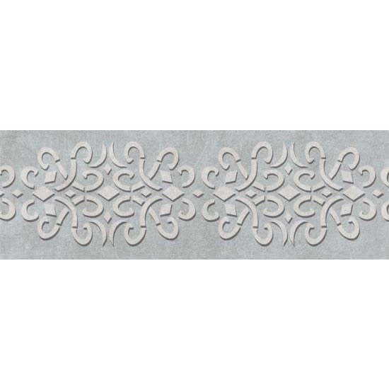 Iron Work Border and Long Format Stencils