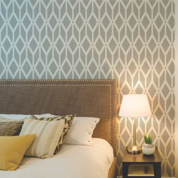 Monogram Blank Fabric, Wallpaper and Home Decor